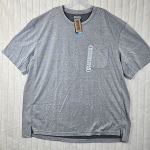 NWT Duluth Trading Company Men's Gray Longtail T T-shirt Size 2XL